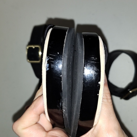 Clarks Botanic Ivy sandals women’s size 7.5 black ankle buckle - Picture 8 of 9